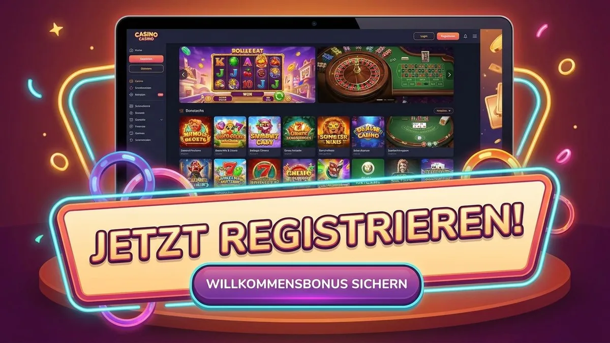 Registrierung mit Bonus